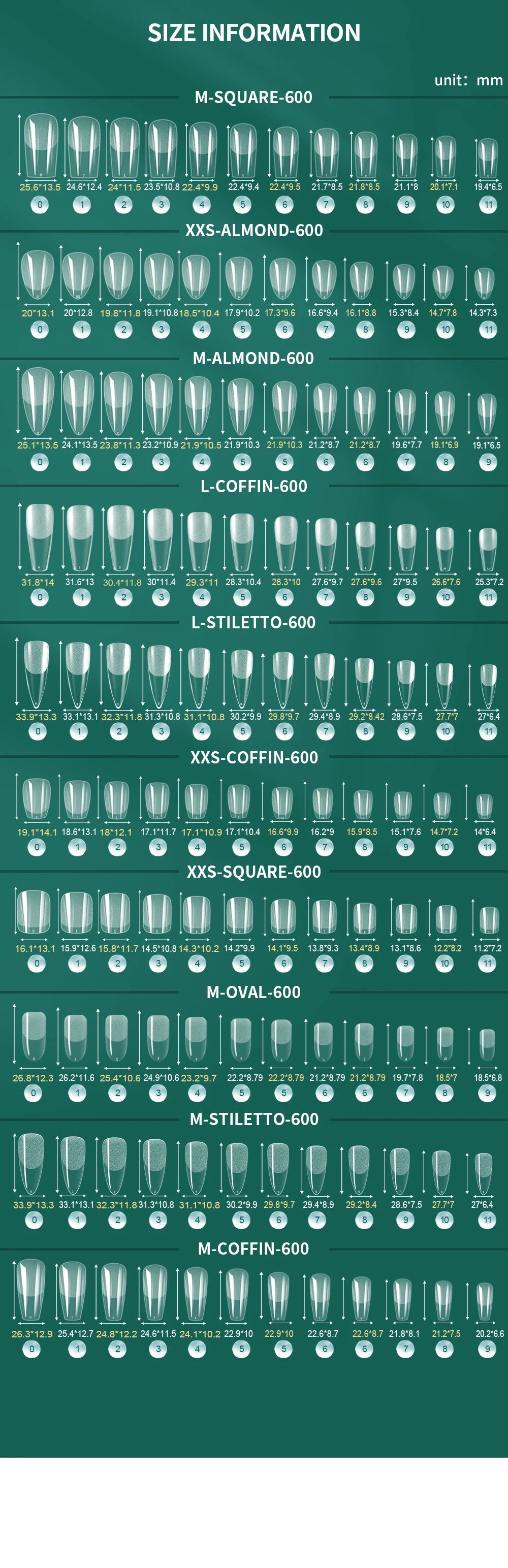Fullcover Press-On Tips – Deine Form, dein Look - sunny.side-Productions