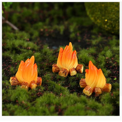 Mini-Lagerfeuerstellen – Wichteldorf