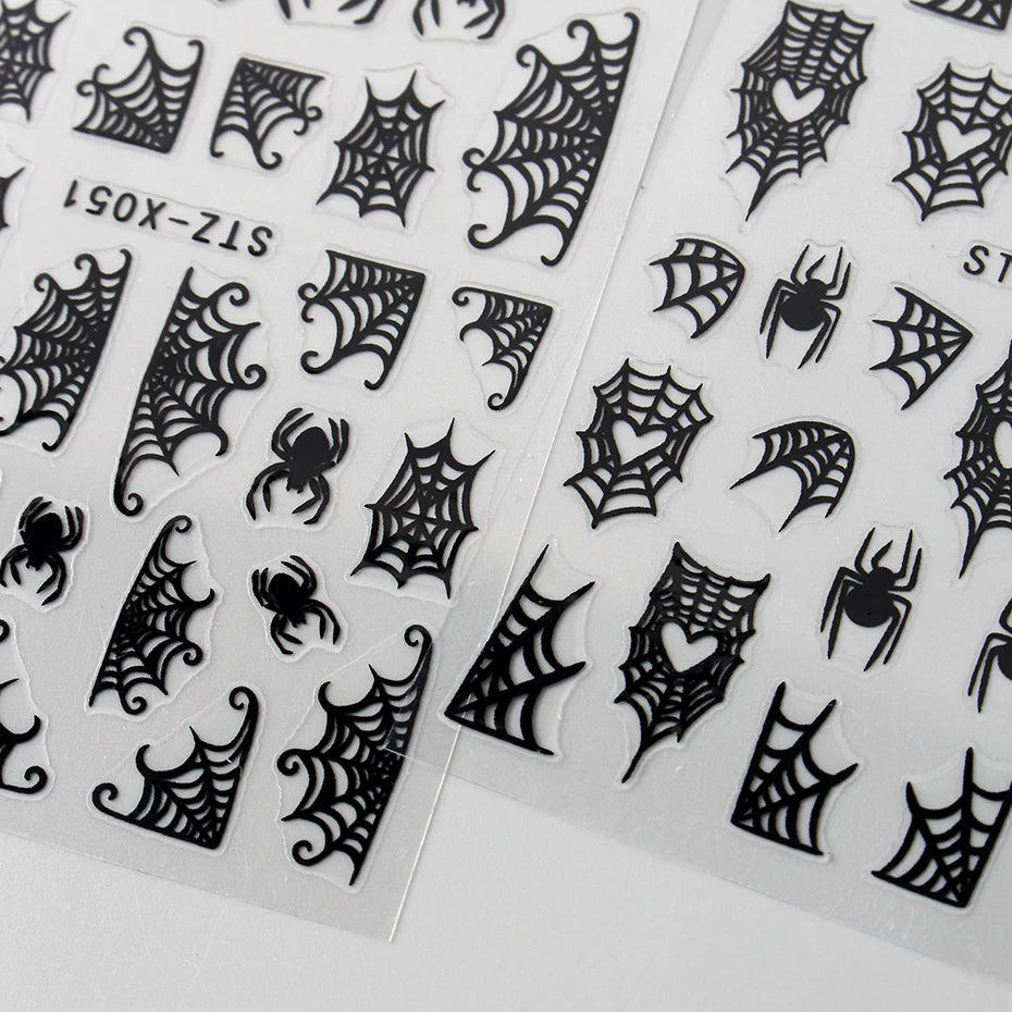 Halloween Nail Sticker – Spooky Designs