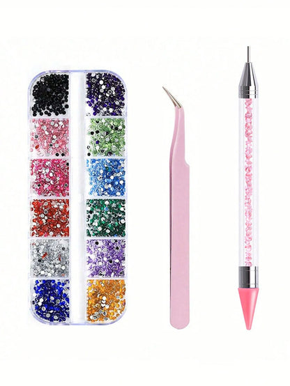 Nail Art Strass – Glitzernde Kristalle