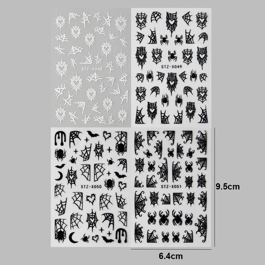 Halloween Nail Sticker – Spooky Designs