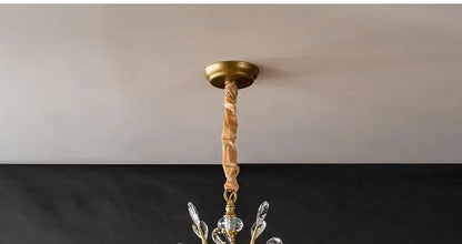 Kristall-Kronleuchter – nordisches Design