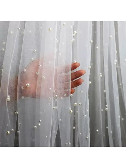 Perlen-Tüll – elegante Dekoration