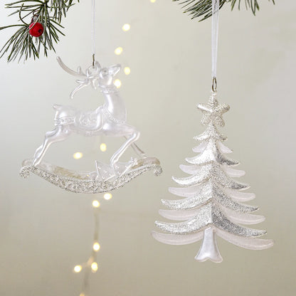 Weihnachtsanhänger – Kristallklare Motive