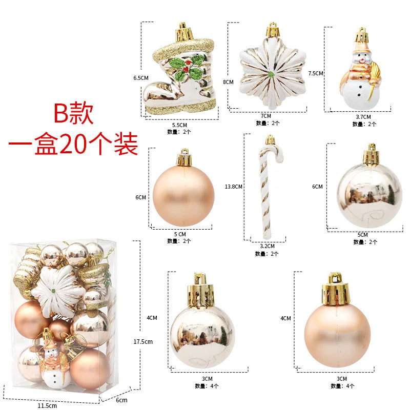 Weihnachtskugeln – Eleganter Baumschmuck