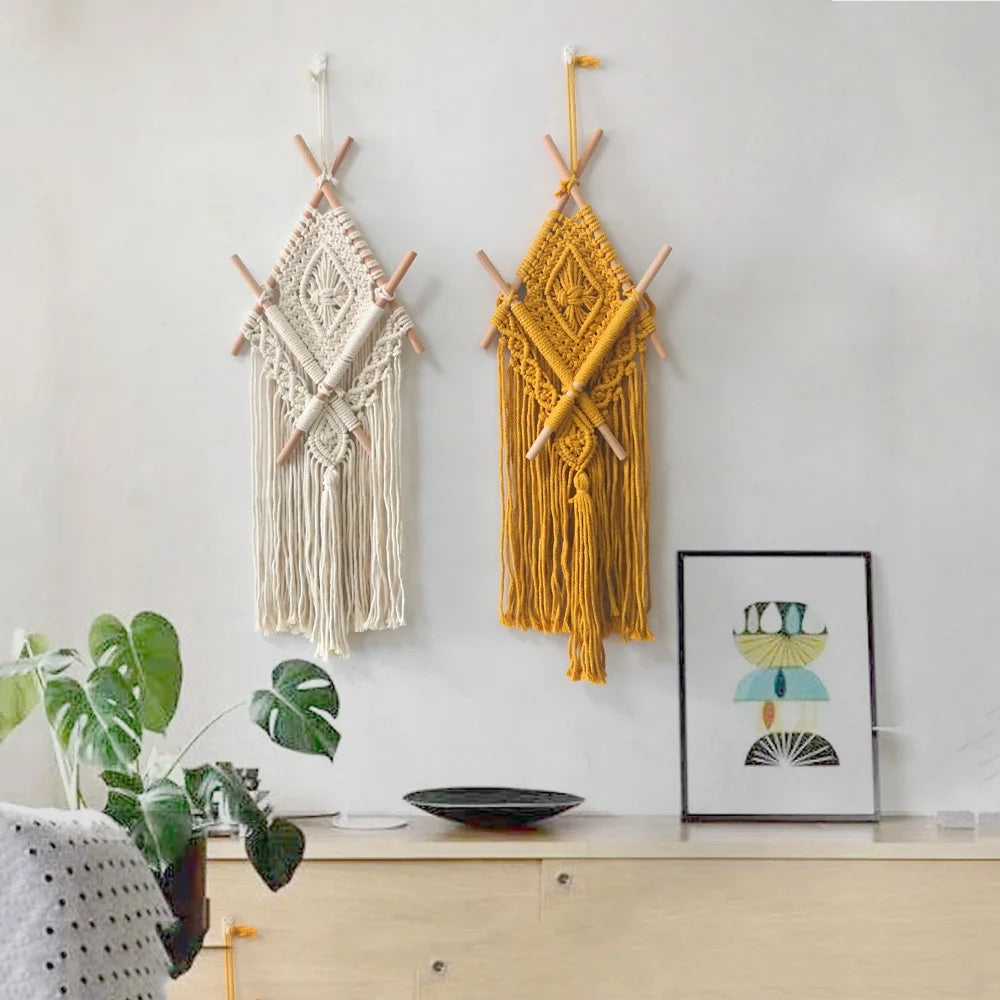 Makramee-Wandteppich – Boho-Ästhetik