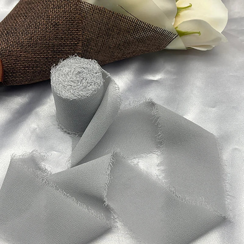 Chiffonband – Elegante Weihnachtsdeko