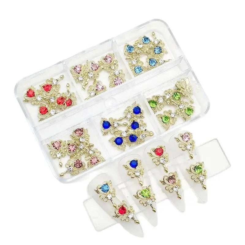 Nail Charms – Glitzernde Strass-Deko