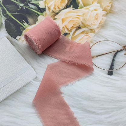 Chiffonband – Elegante Weihnachtsdeko