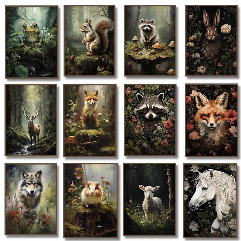 Wandkunst– Tierisch stilvoll - sunny.side-Productions