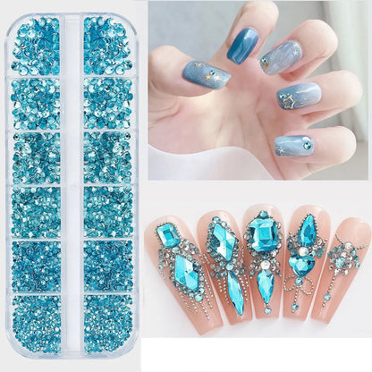 Nail Rhinestones Box – funkelnde Strasssteine