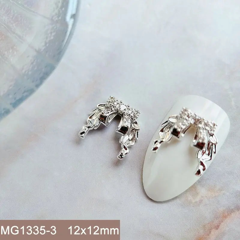 Nail Charms – eleganter Kristall-Look