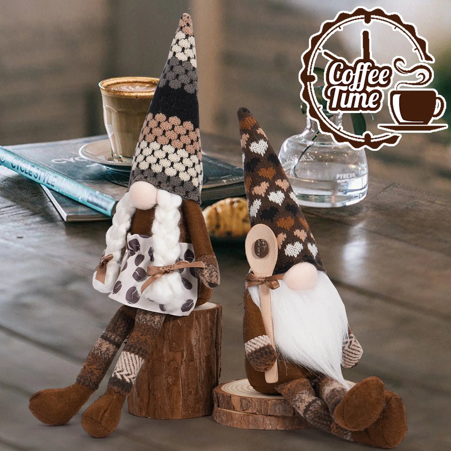 Weihnachtswichtel – Trendige Strickdeko