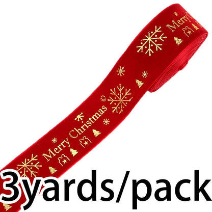 Weihnachtsband – Festliches Schleifenband