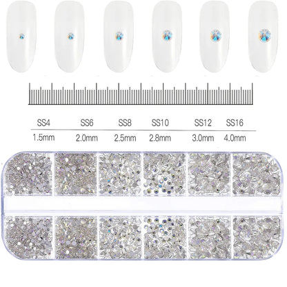 Nail Rhinestones Box – funkelnde Strasssteine