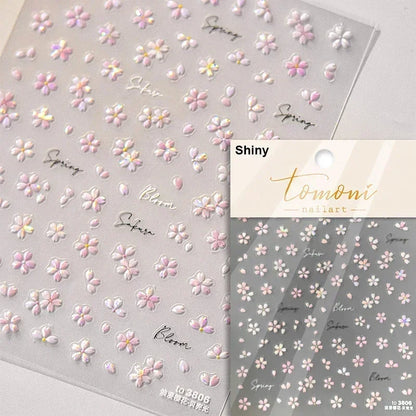 Nail Sticker – Blumen & Kirschblüten