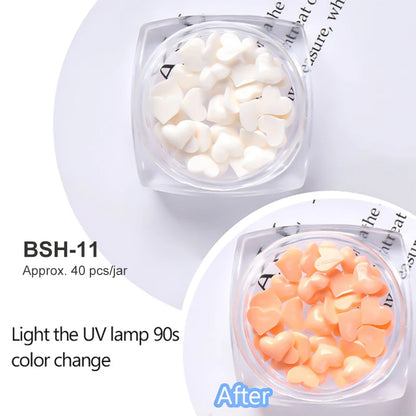 Acryl-Blumen Nail Art