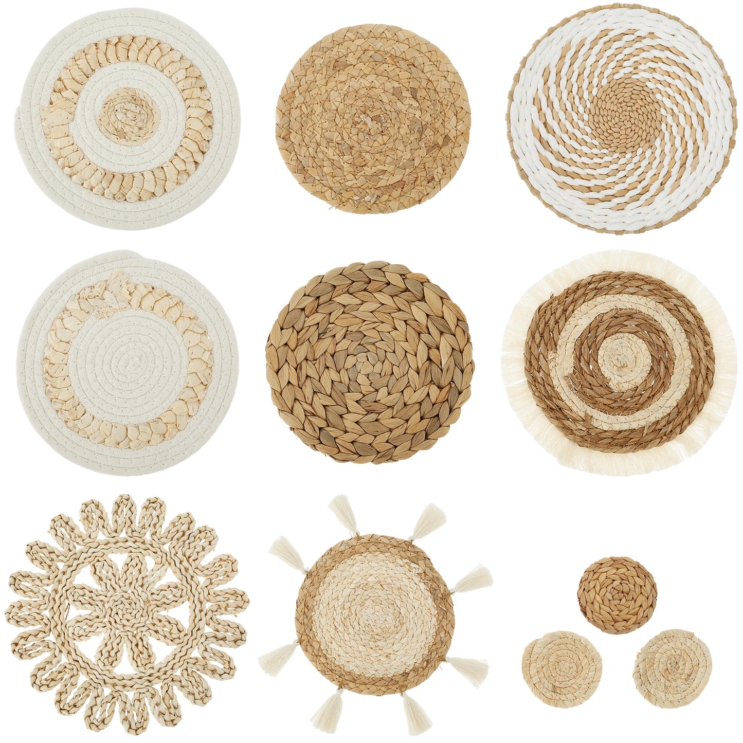 Wandkorb-Set – Natürlich & ausdrucksstark