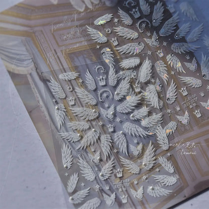 Magische Flügel – 5D Nail Sticker
