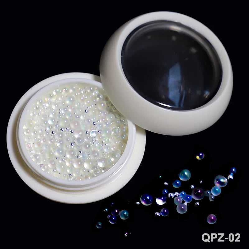 Acryl-Blumen Nail Art