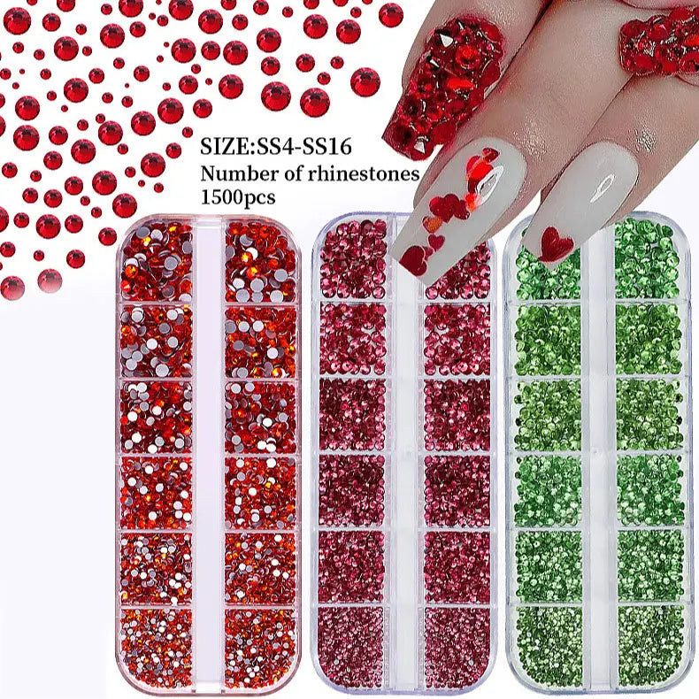 Nail Rhinestones Box – funkelnde Strasssteine