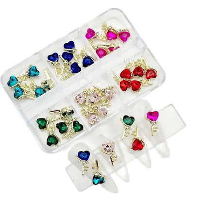 Nail Charms – Glitzernde Strass-Deko