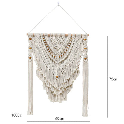 Makramee-Wandteppich – Boho-Ästhetik