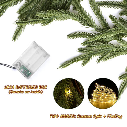 Weihnachtsgirlande – Lichterglanz