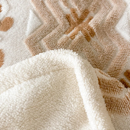 Boho-Fleece-Decke – Ruhe & Geborgenheit