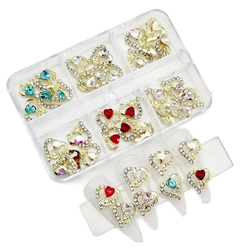 Nail Charms – Glitzernde Strass-Deko