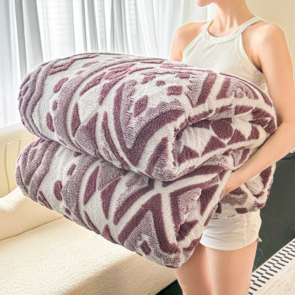 Boho-Fleece-Decke – Ruhe & Geborgenheit