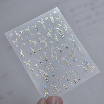 Magische Flügel – 5D Nail Sticker