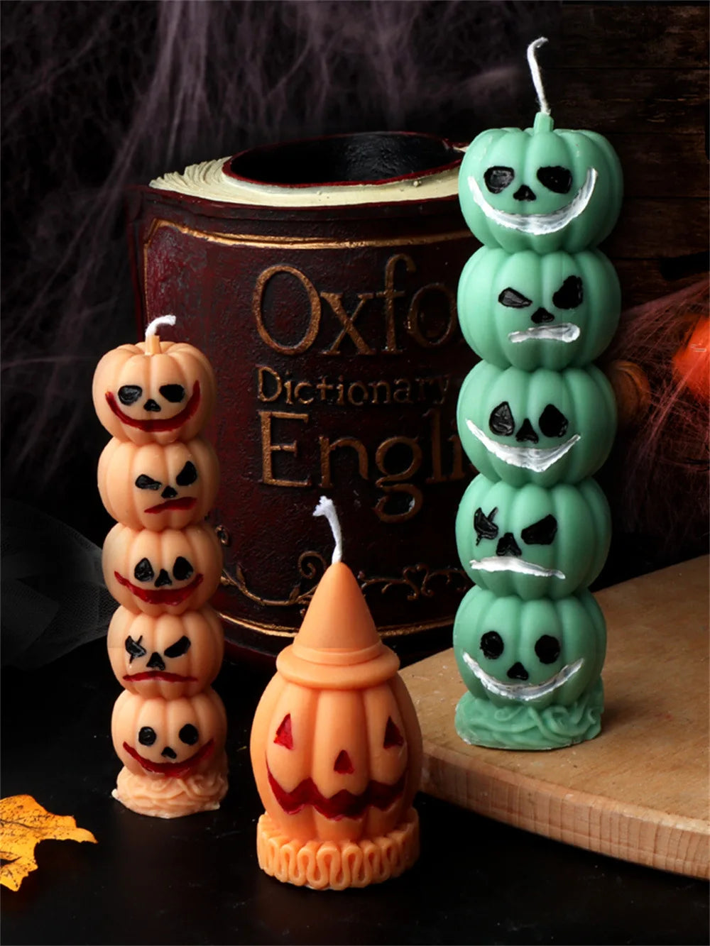 Halloween-Kerzenform – spooky & kreativ