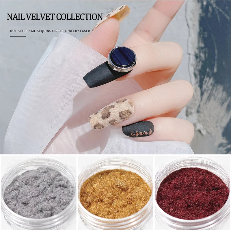 Velvet Nail Powder – Samt-Effekt