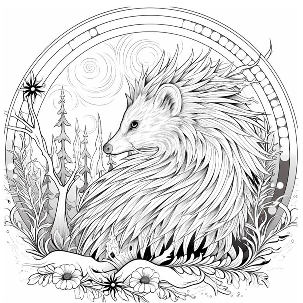 Kopf aus, Stift in die Hand – Malbuch - sunny.side-Productions