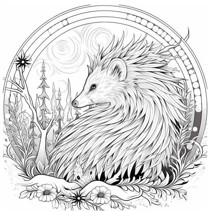 Kopf aus, Stift in die Hand – Malbuch - sunny.side-Productions