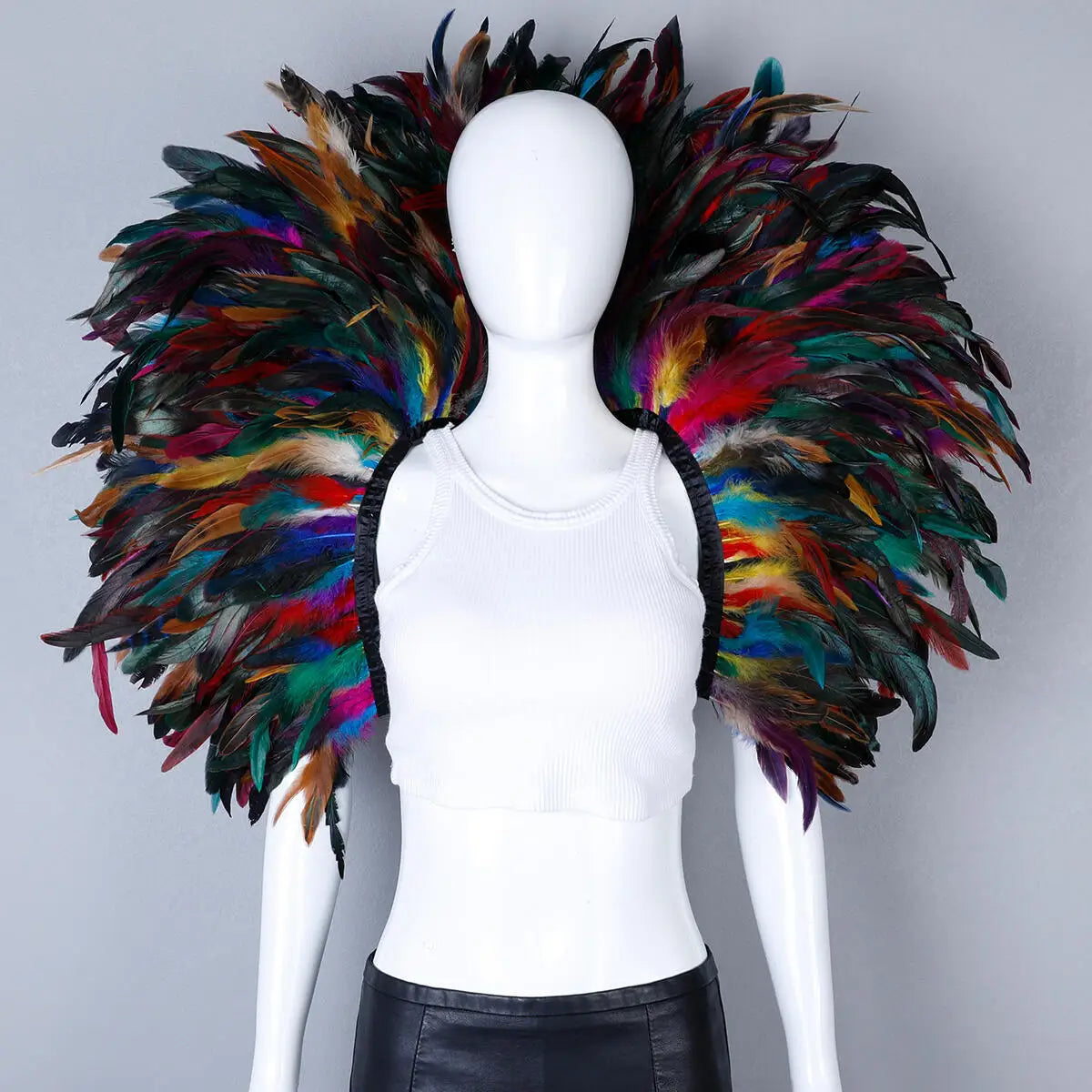 Federschal – Ausdruck der Eleganz