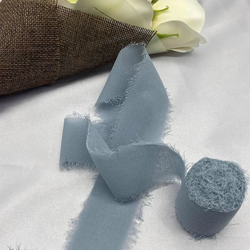 Chiffonband – Elegante Weihnachtsdeko