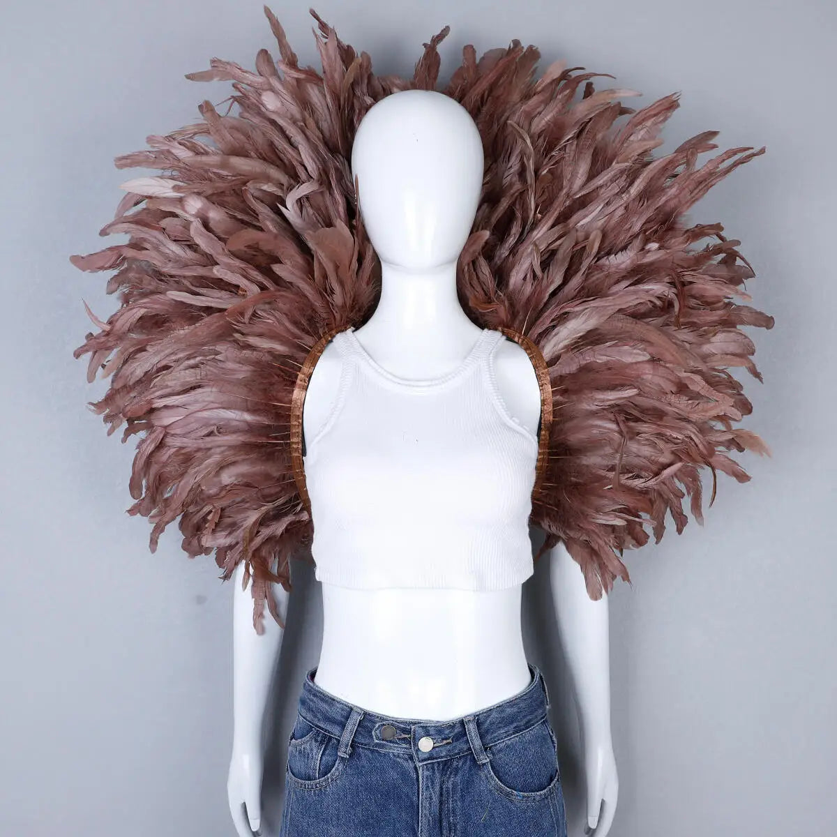 Federschal – Ausdruck der Eleganz