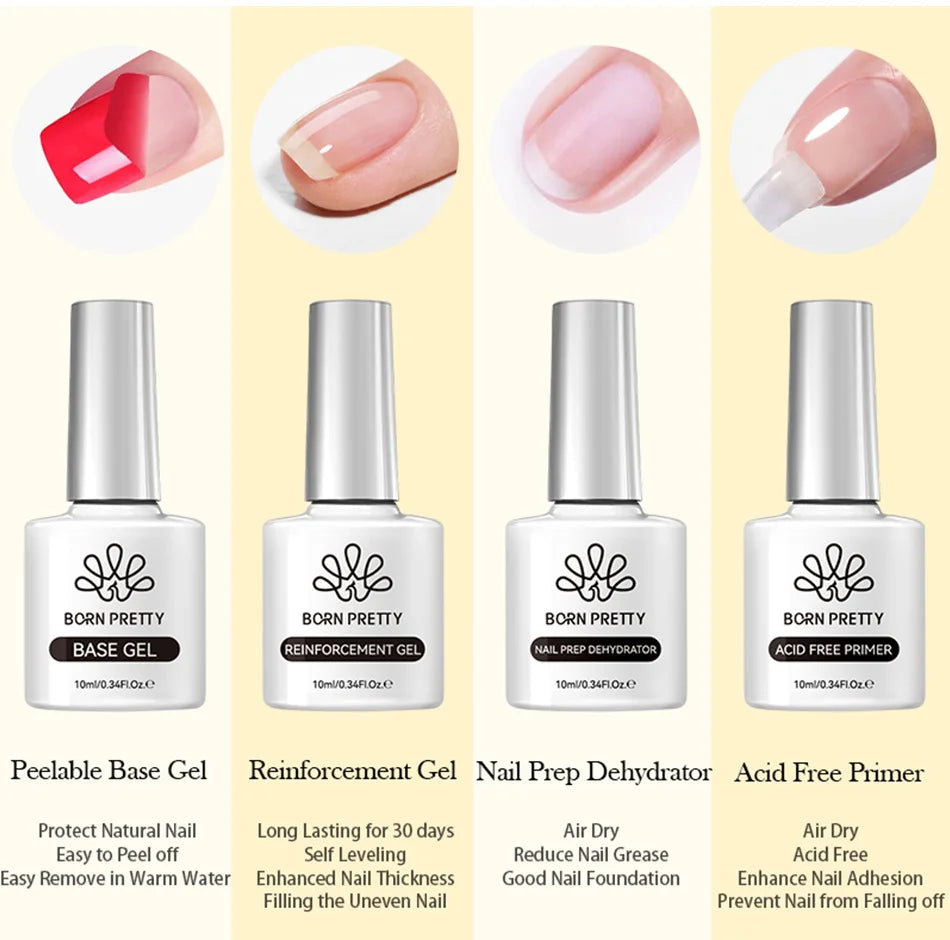 Nail Essentials – Base, Top & Spezialgele