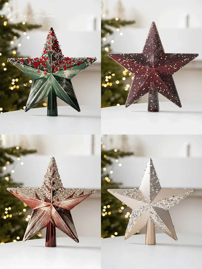 Baumspitze Stern – Weihnachtsdeko