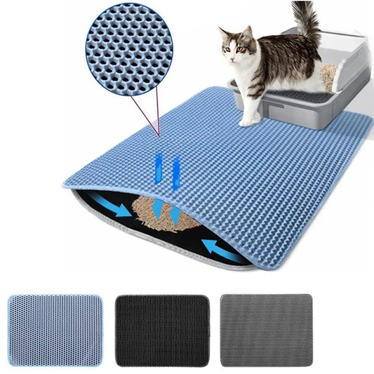 Komfort& Sauberkeit mit Stil- Katzenstreumatte - sunny.side-Productions