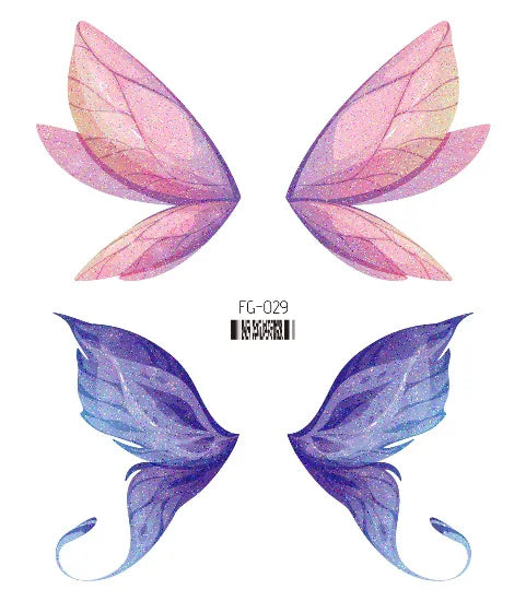 Glitzer-Tattoos – Fairy Vibes