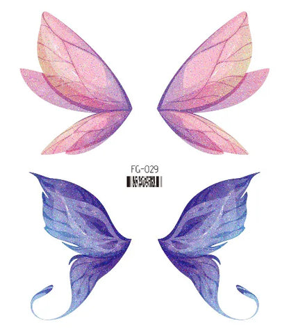 Glitzer-Tattoos – Fairy Vibes