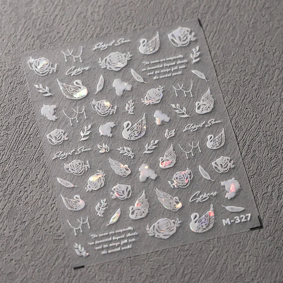 Magische Flügel – 5D Nail Sticker