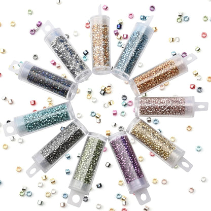 Mini-Glasperlen – Metallic Inspiration