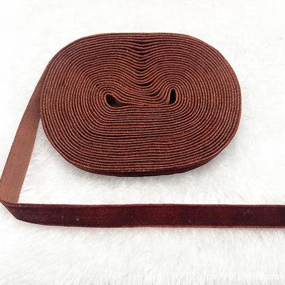 Samtband – Edle Weihnachtsdekoration