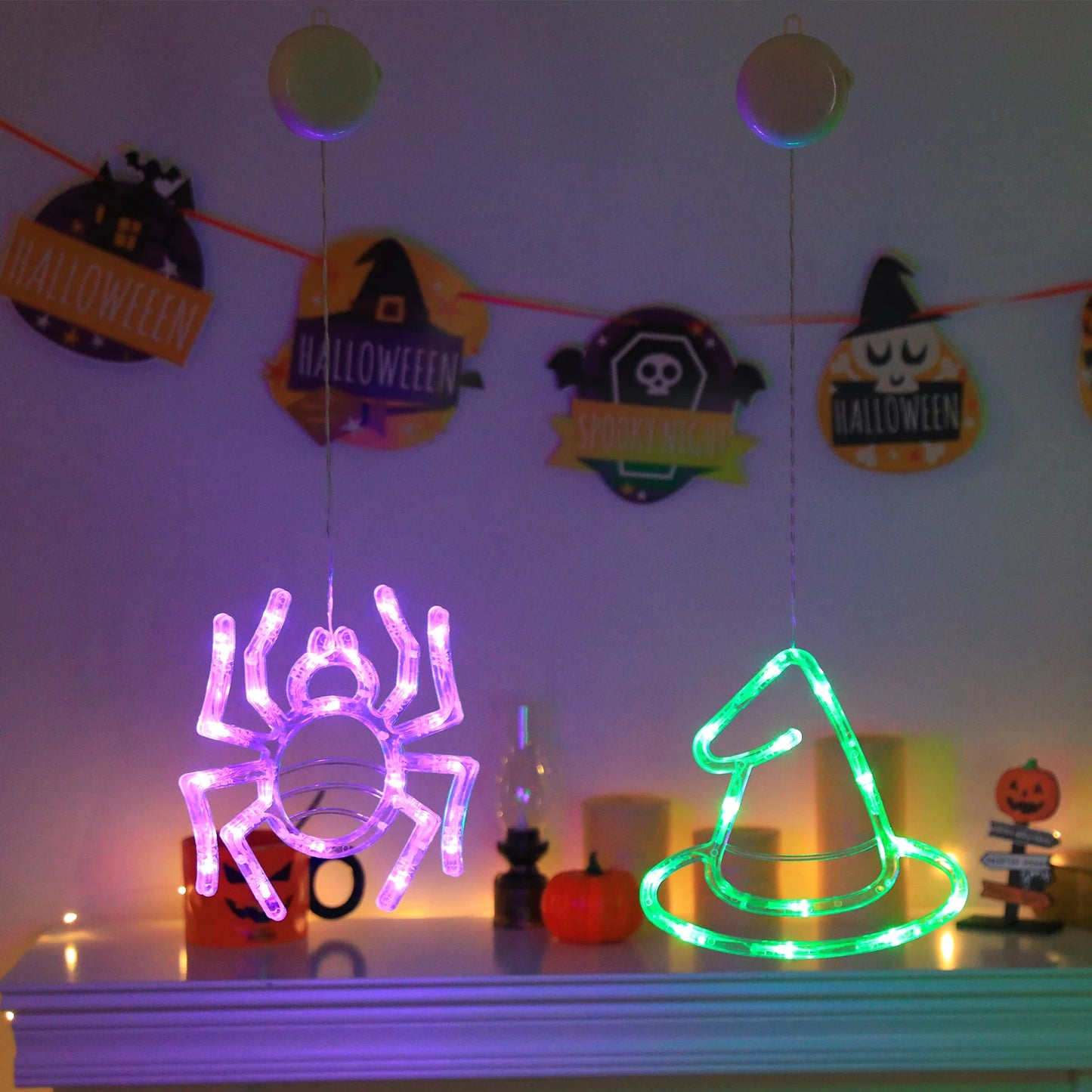 Halloween-Lichter – leuchtende Spukstimmung