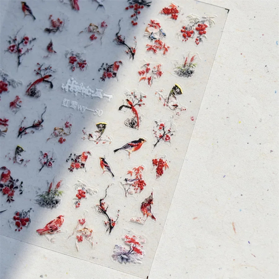 Magische Flügel – 5D Nail Sticker