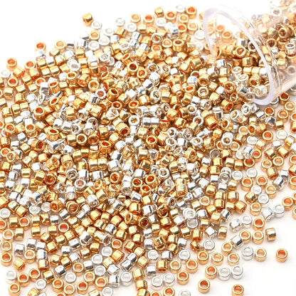 Mini-Glasperlen – Metallic Inspiration